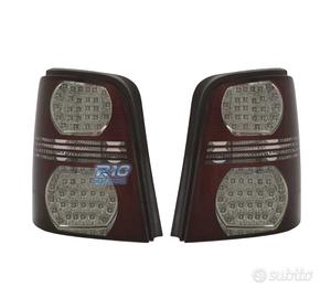 FANALI PER VOLKSWAGEN VW TOURAN 03-10 LED ROSSO AF