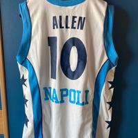 Maglia Pompea Napoli basket Jerome Allen