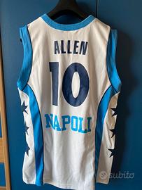 Maglia Pompea Napoli basket Jerome Allen
