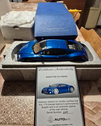 Bugatti EB 18.3 Chiron, Autoart 1/18