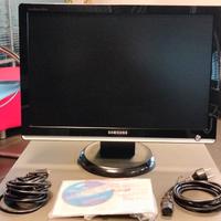 MONITOR SAMSUNG 22" DVI-VGA mod.GH22WS "COMPLETO"