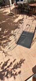 Gabbia Trasporto Box Pieghevole Cani