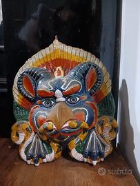 maschera tailandese cartapesta 