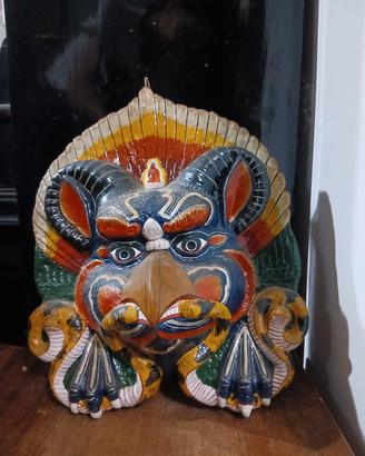maschera tailandese cartapesta 