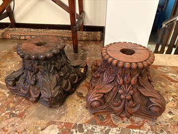 Colonne decorative stile capitello