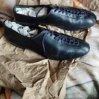 Scarpe vintage da ciclista
