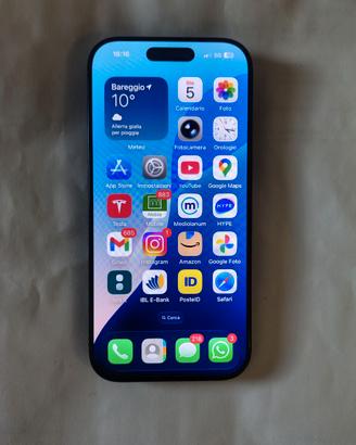 IPHONE 16 PRO 256 TITANIO NERO