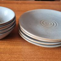 Set di piatti in terracotta, country
