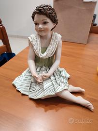 BAMBOLA IN PORCELLANA VICENTINA - SIBANIA