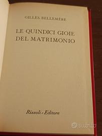 le quindici gioie del matrimonio  rizzoli 