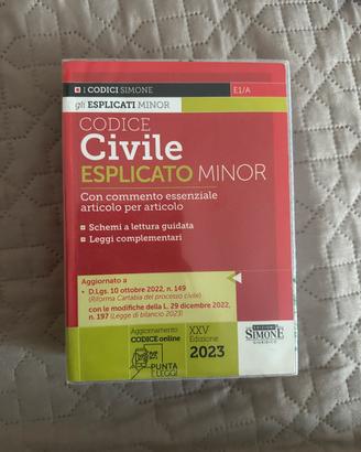 Codice Civile Esplicato Minor