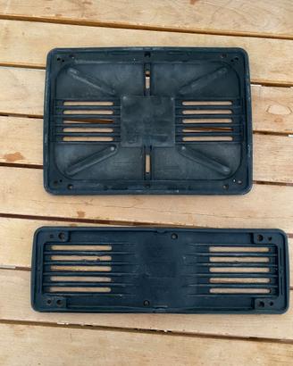 Porta targa automobile senza loghi concessionaria