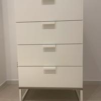 Cassettiera settimanale Ikea 60x40x100 bianco