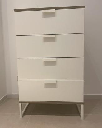 Cassettiera settimanale Ikea 60x40x100 bianco