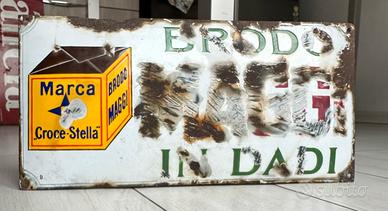 Targa pubblicitaria Maggi