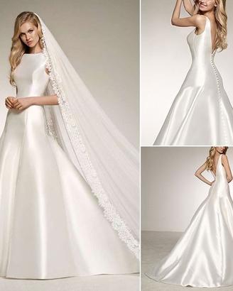 Abito sposa Pronovias mod. Delfina – Taglia 40 ITA