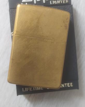 Zippo Solid Brass