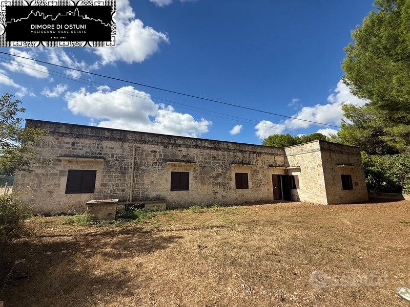 CASALE IN PIETRA con TERRENO E PINETA SECOLARE - Vista 2