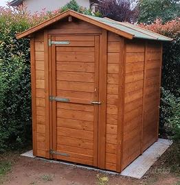 Casetta legno 1,40x1,70 con trasporto e montaggio