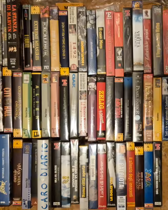 VHS classici italiani e internazionali