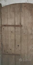 portone in legno