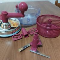 tritatutto manuale a manovella