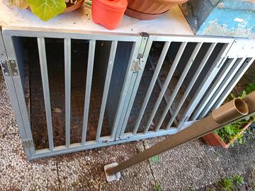 Kennel trasportino alluminio cani
