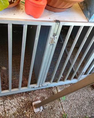 Kennel trasportino alluminio cani