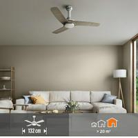 ventola soffitto gandia colore grigio