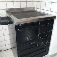 Stufa cucina economica a legna della RIZZOLI