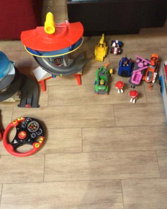 Giochi Cars e Paw Patrol
