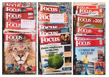 Riviste Focus dal 2004 al 2012