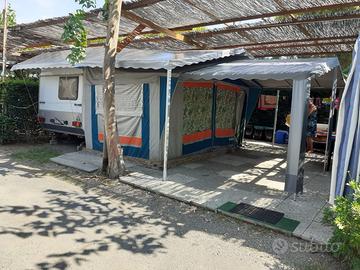 Roulotte con veranda