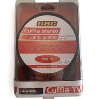 Mini cuffia stereo per tv GBC cs 1250