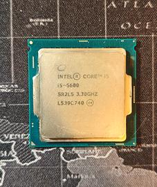 Processore CPU Intel i5 6600 3300 mhz Skylake