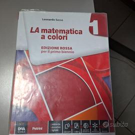 libro LA MATEMATICA A COLORI 9788849419078