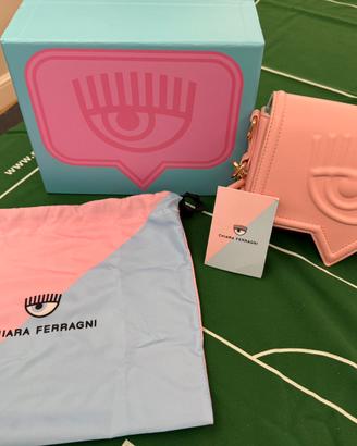 Borsa Eyelike rosa Chiara Ferragni