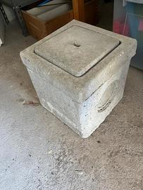 Pozzetto  + piastrelle in gres