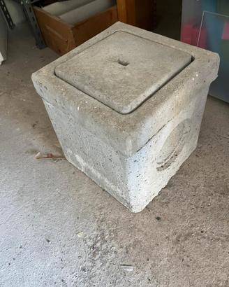 Pozzetto  + piastrelle in gres