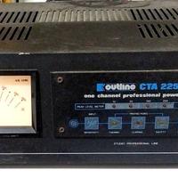 Amplificatore audio OUTLINE 2250 pro da 250W x DJ