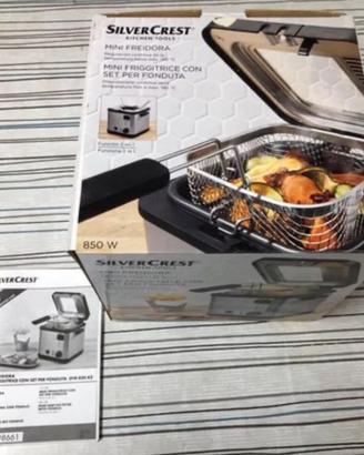 Mini friggitrice e set fonduta 2 in 1