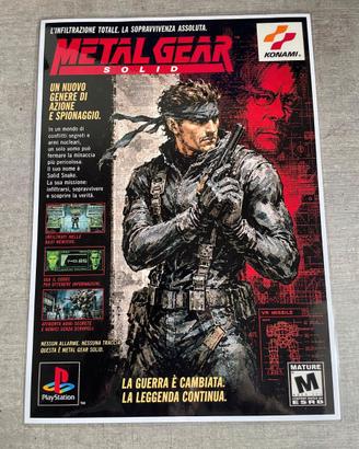 poster Metal Gear Solid