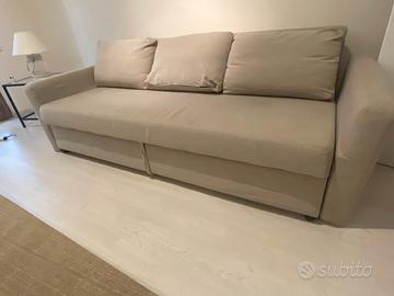 Divano letto matrimoniale 3 posti con contenitore