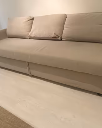 Divano letto matrimoniale 3 posti con contenitore