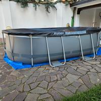 Bestway Piscina mis 427x250xh100 con riscaldatore