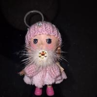 Mini bambola minimon portachiavi