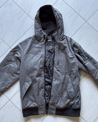 Bomber Vans con Cappuccio Grigio - Tg.M