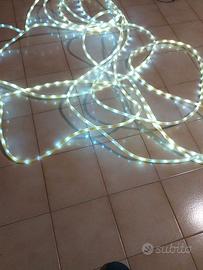 Tubo natalizio luci bianche