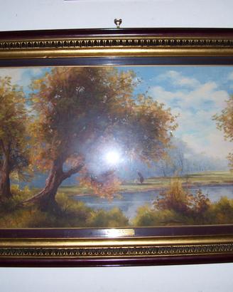 Quadro del 900' Olio su tela di Guy de Simoni