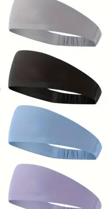 Fasce capelli elastiche sportive antiscivolo Yoga